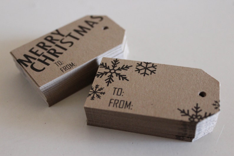 jars Wedding Favor Tags Custom Paper Kraft Brown Set of 100 for gifts boxes or bags