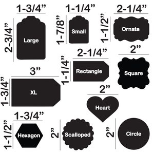 Retail Tags Kraft Paper Tags Circle Labels Mason Jar Tags Candle Tags 2 Inch Circles 100 Tags image 2