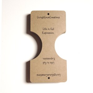 Earring Tags Cards Personalized With Your Logo or Custom Design 50 ...