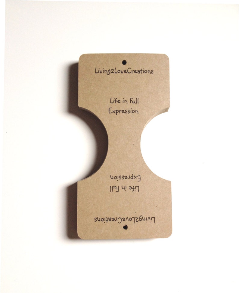 Earring Tags Cards Personalized With Your Logo or Custom Etsy