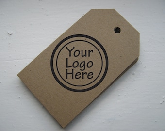 Price Tags with Custom Design or Your Logo Printed in the Color of Your Choice - 50