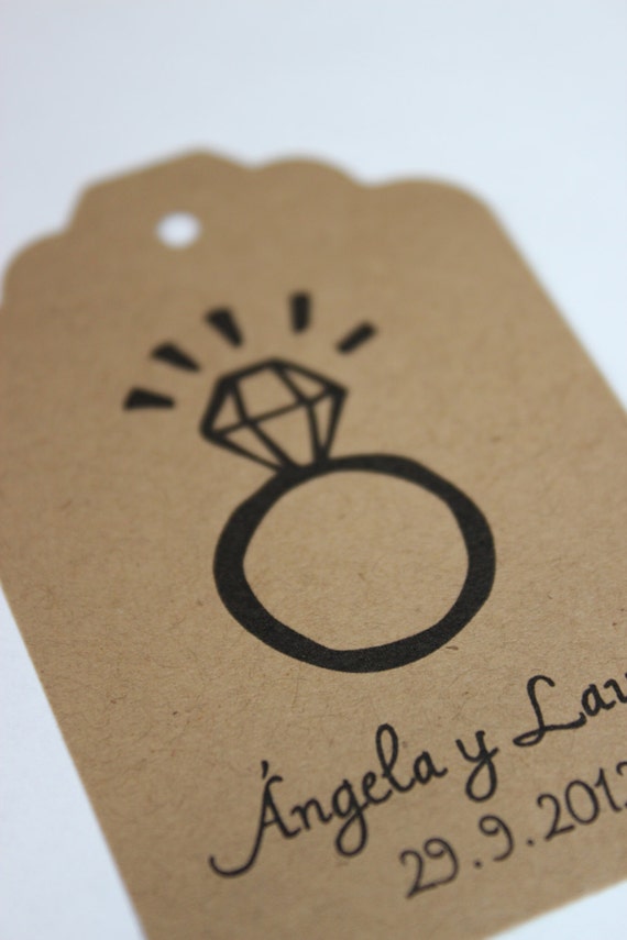 Mason Jar Tags for your Boho Chic or Rustic Wedding Favors and Gifts 200 Large Brown Rectangle Tags Il_570xn