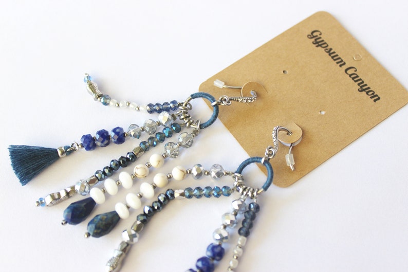 Earring Tags Cards 2.5 X 2 Inch Natural Kraft Brown Custom Etsy