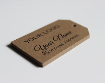 Retail Tags Personalized with Your Logo, Design or Name 500 Merchandise Tags Price Tags Wholesale Custom Labels