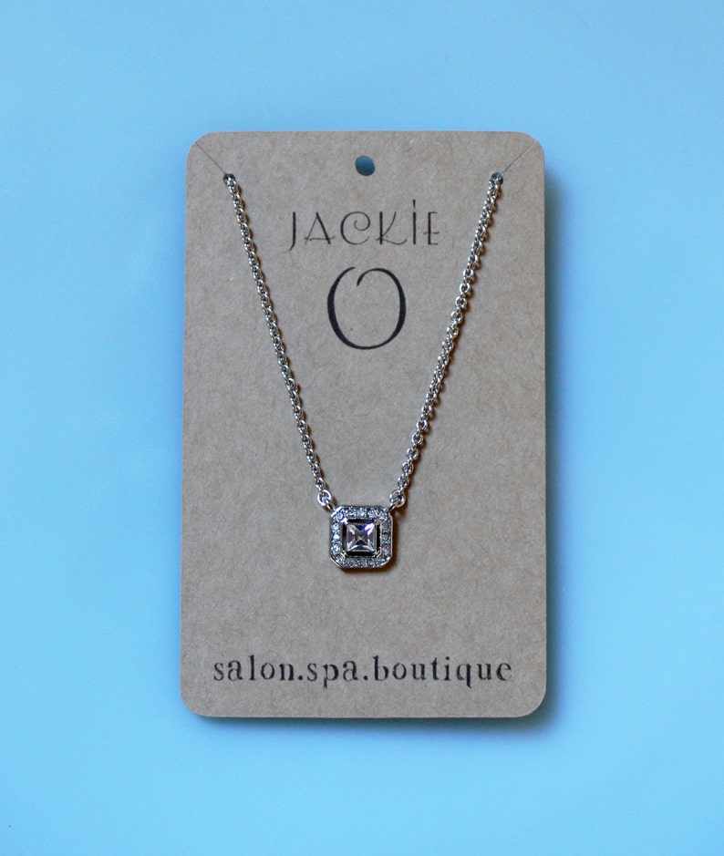 Personalized Jewelry Tags Necklace Cards Custom Price Tags Etsy