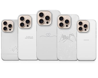 White Phone Case Amaizing Cover for iPhone 17 Pro Max, 16e, 15, 14, 13 & Samsung S25 Ultra, S24 FE, A56, A16, Pixel 10 XL, 9a, 8, 7