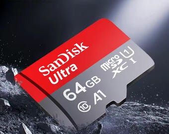 SanDisk Micro SD Card for R36S | 32GB / 64GB / 128GB | Class 10 U1 | OEM Memory Card for Retro Handheld Consoles