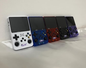 Consola portátil retro R36S de 128 GB: más de 15 000/40 000 clásicos preinstalados. Consola portátil con emulador. Un regalo para gamers.