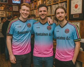 Maglia da football personalizzata dei Bohemians Fontaines DC per i tifosi
