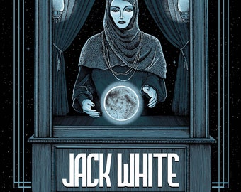 Jack White - 18 x 24 Screen Print - Brighton, UK