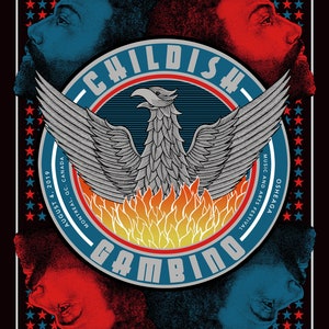 Childish Gambino - Osheaga Screen Print Poster