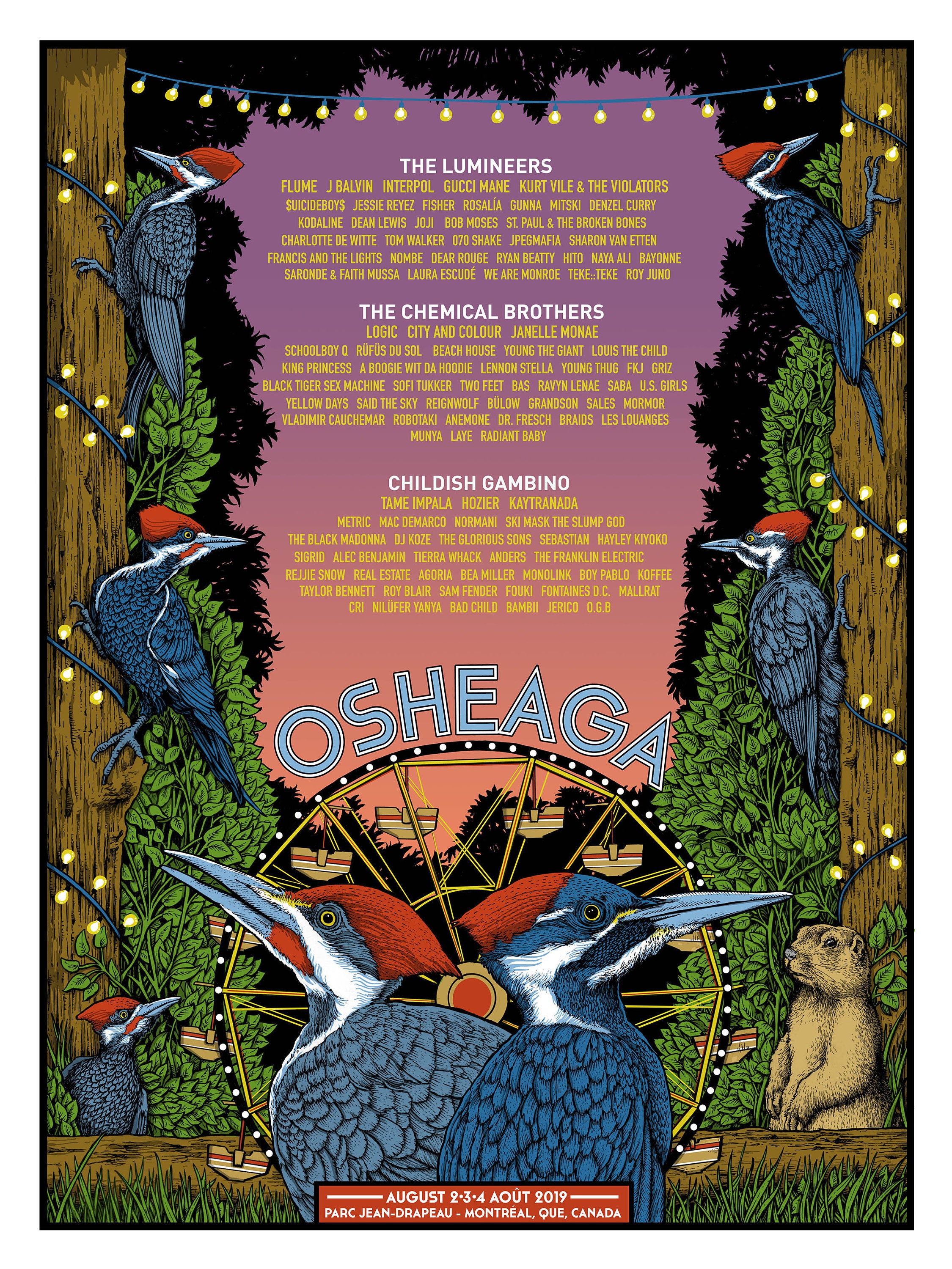 Osheaga 2019 outlet