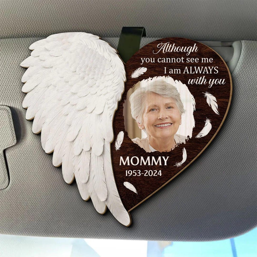 Right Here for You Personalized Custom Car Visor Clip Etsy