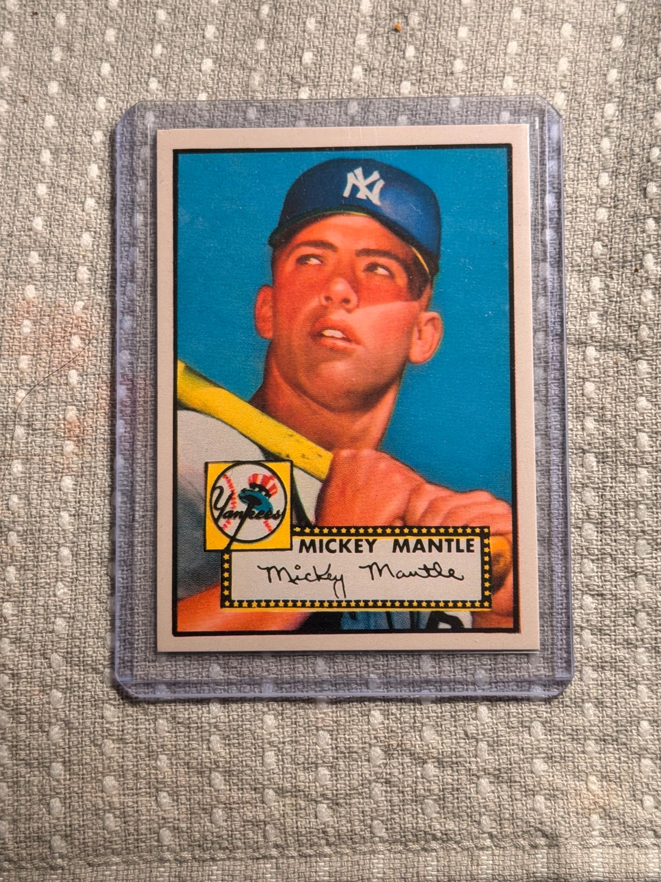 Mickey mantle baseball card - Etsy 日本