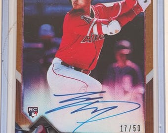 2018 Bowman Chrome Shohei Ohtani Gold RC Auto #17/50  #BCRA-SO - Rp