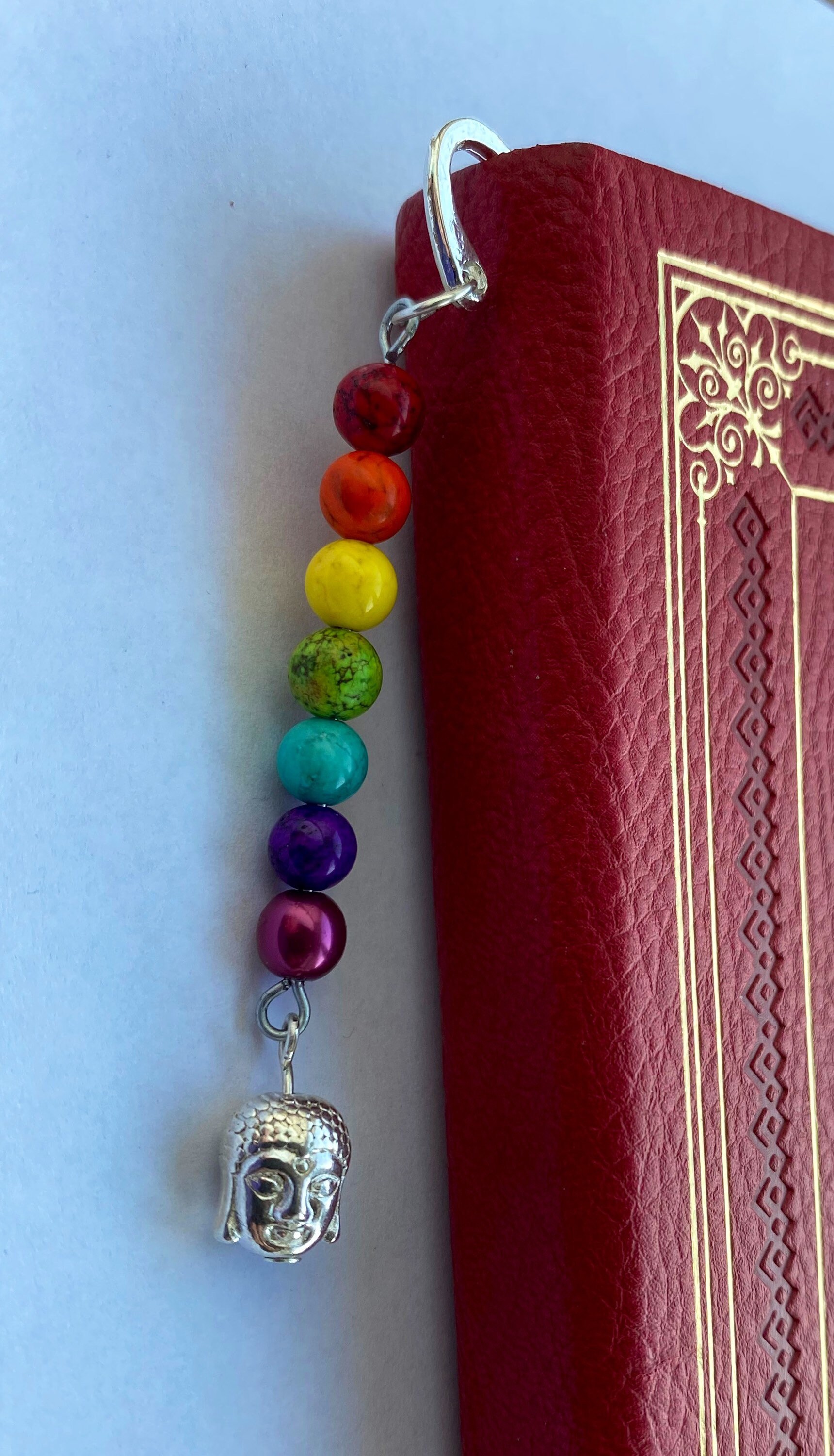 Buddha bookmark. Buddha accessories. Zen bookmark. Chakra | Etsy