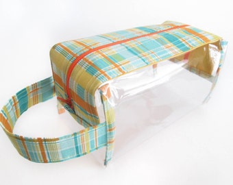 Clear Vinyl Box Bag