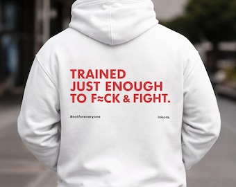 Bold Statement Heavyweight Hoodie: Streetwear Graphic, Unisex Fit