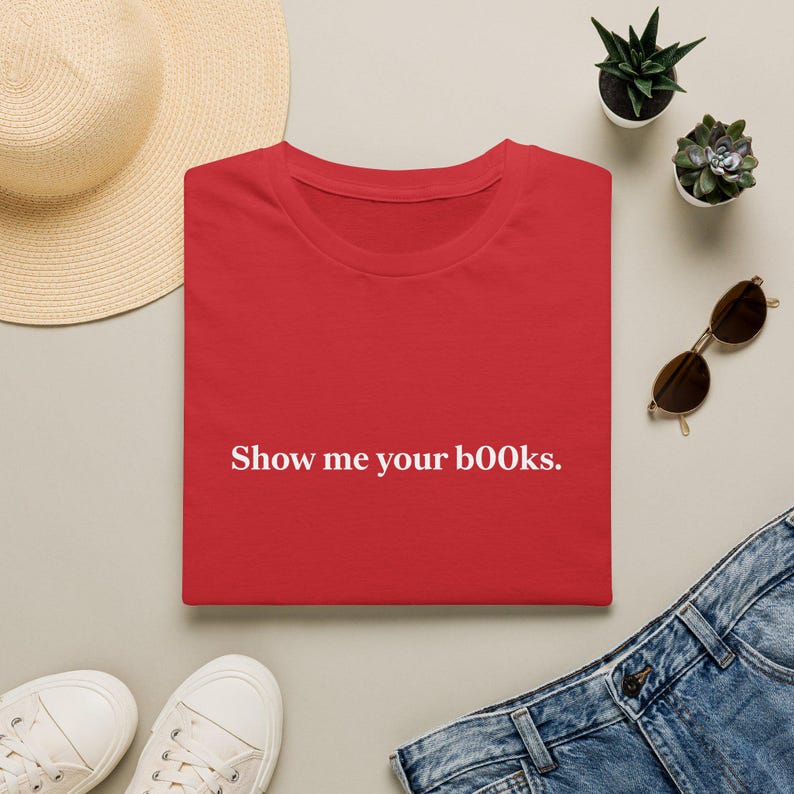 Show Me Your Books Baby Tee, Y2K Aesthetic, Booktok Gifts for Friend, Smut Tshirt, Hot Girls Read Tee, Vintage Book Tee, Gift image 10