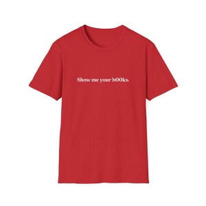 Show Me Your Books Baby Tee, Y2K Aesthetic, Booktok Gifts for Friend, Smut Tshirt, Hot Girls Read Tee, Vintage Book Tee, Gift image 16