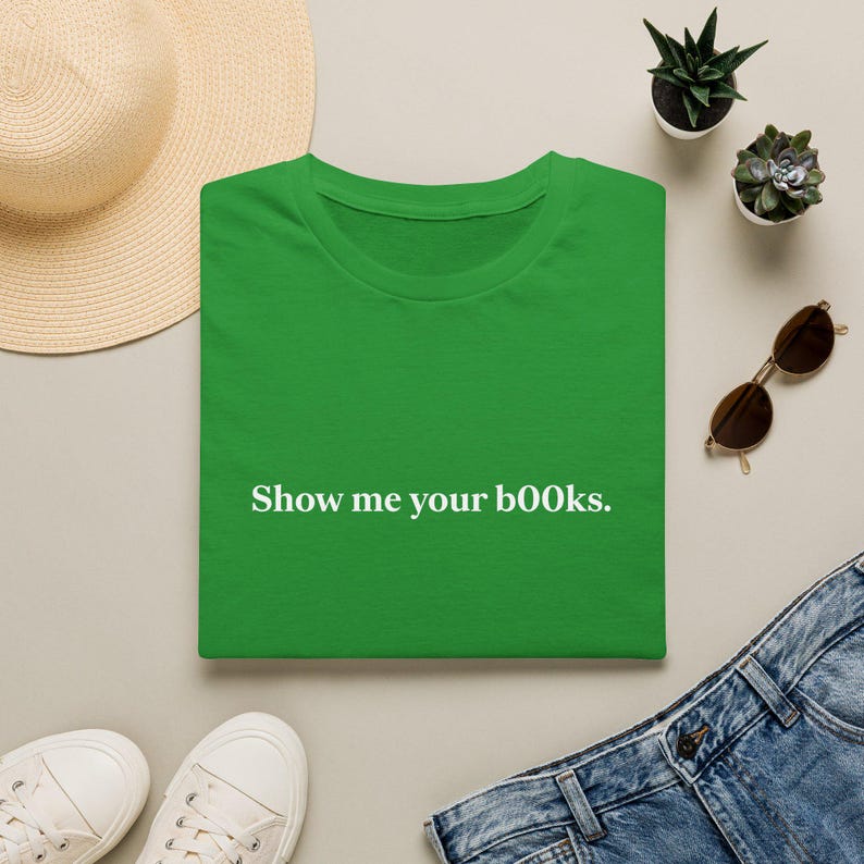 Show Me Your Books Baby Tee, Y2K Aesthetic, Booktok Gifts for Friend, Smut Tshirt, Hot Girls Read Tee, Vintage Book Tee, Gift image 7