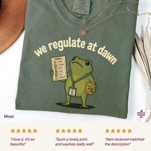 面白いパラエデュケーターシャツ、夜明けに規制するレトロカエルTシャツ、かわいいパラプロフェッショナルギフト、教師助手シャツ、パラ感謝Tシャツ 画像 4
