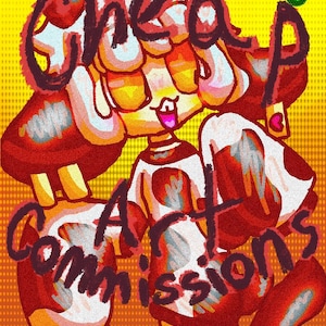 ¡Encargos de arte económicos! (Abierto)