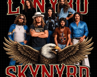 Lynyrd Skynyrd Double Trouble Vision Tour PNG (Digital Download)