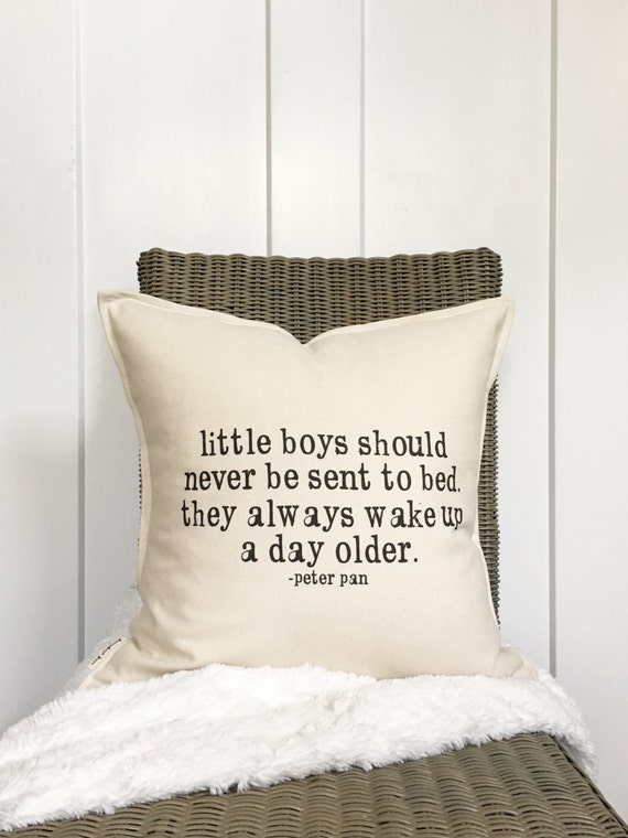 18 Peter Pan E Pillow Cover Little Boys Should Image 0