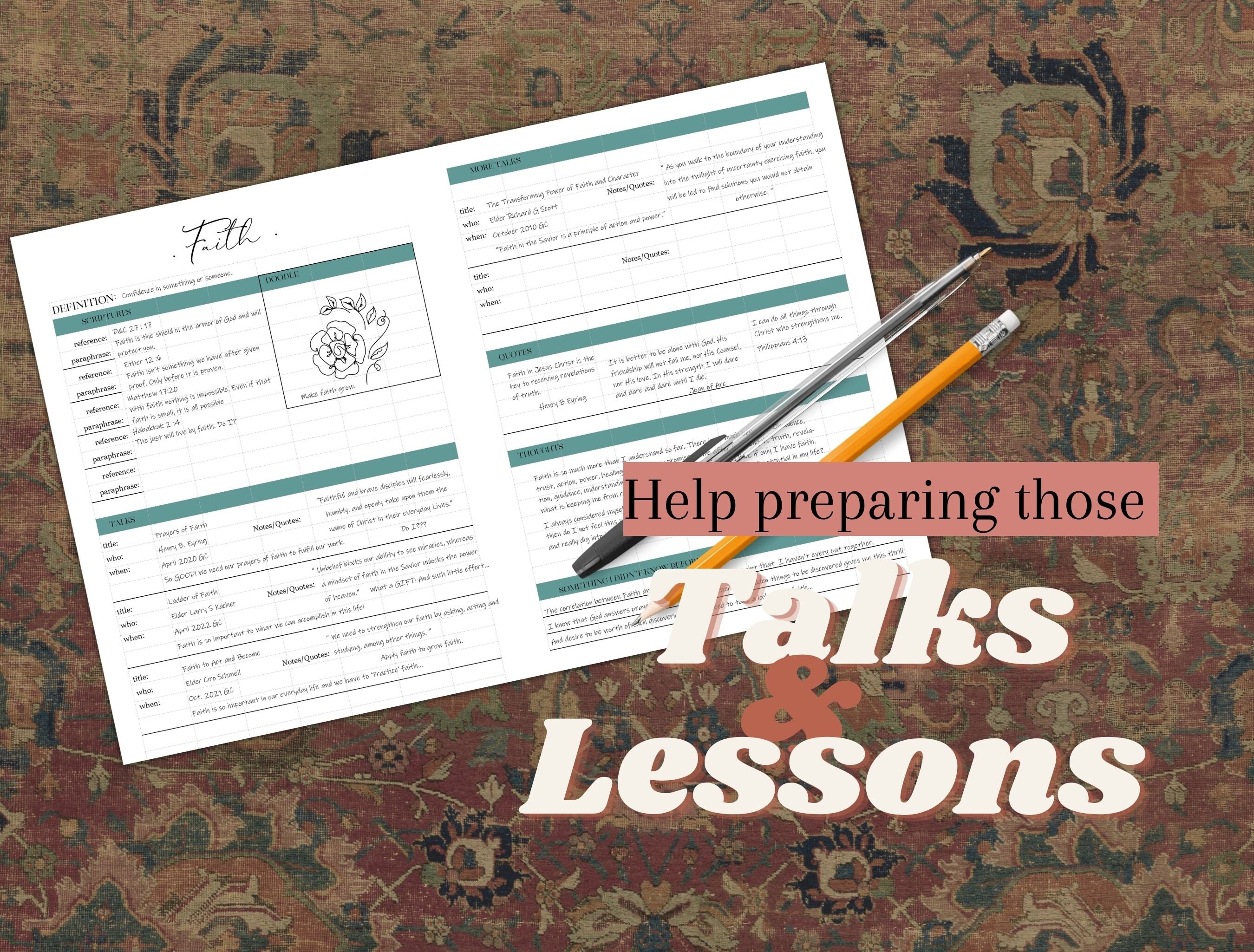 Gospel Study Guide by Topic | LDS | Latter-day Saint | Scripture Study ...