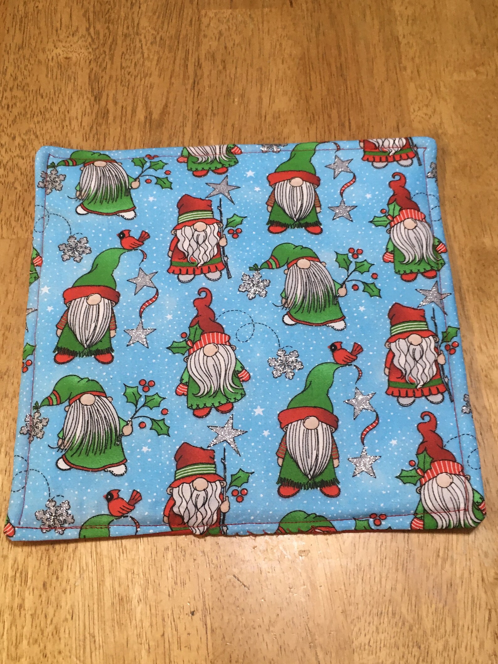 ON SALE Christmas Gnome Potholder Etsy