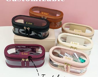 Neceser personalizado: estuche de viaje de piel sintética a medida