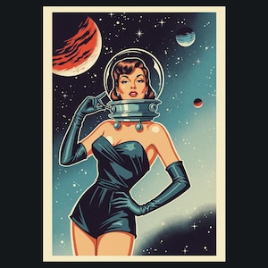 Sexy Astronaut - Etsy Norway