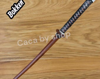 bokken ulin wooden sword, for kendo, akido, ironwood