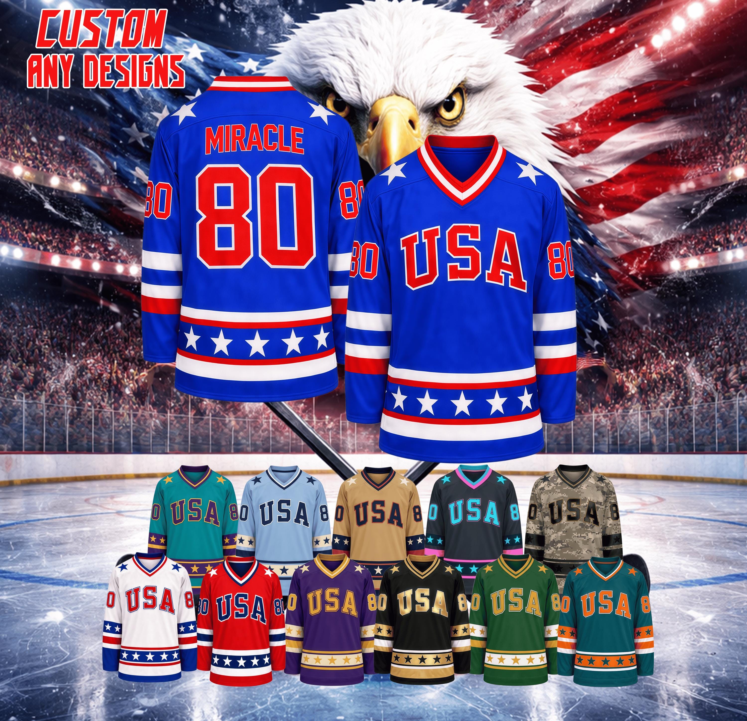 Bleu - Vêtements De Hockey Pour Hommes / Vêtements De