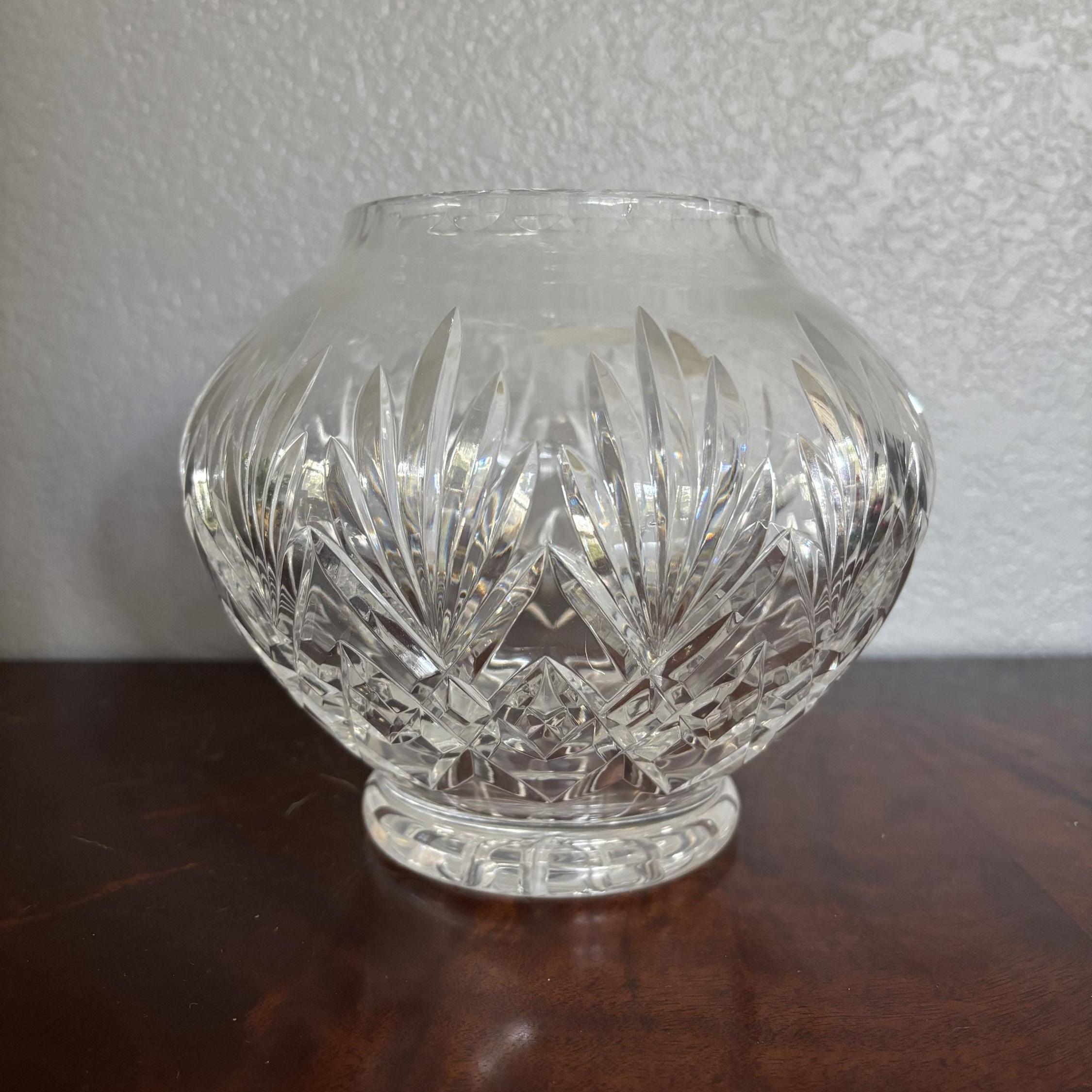 Irena Crystal Vase - Etsy