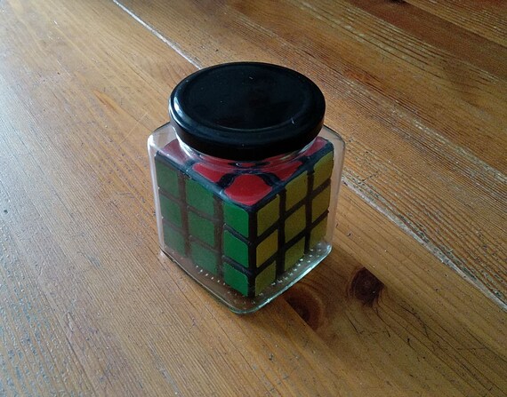 Grigorusha Rubiks Cube 3x3 In A Jar Impossible Bottle