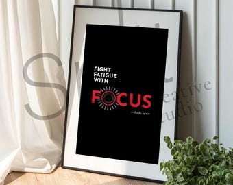 Póster de motivación para el fitness con frases de instructores de Peloton, decoración de gimnasio en casa y descarga digital.