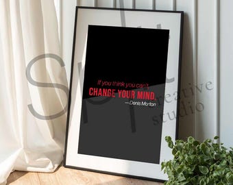 Póster de motivación para el fitness con frases de instructores de Peloton, decoración de gimnasio en casa y descarga digital.