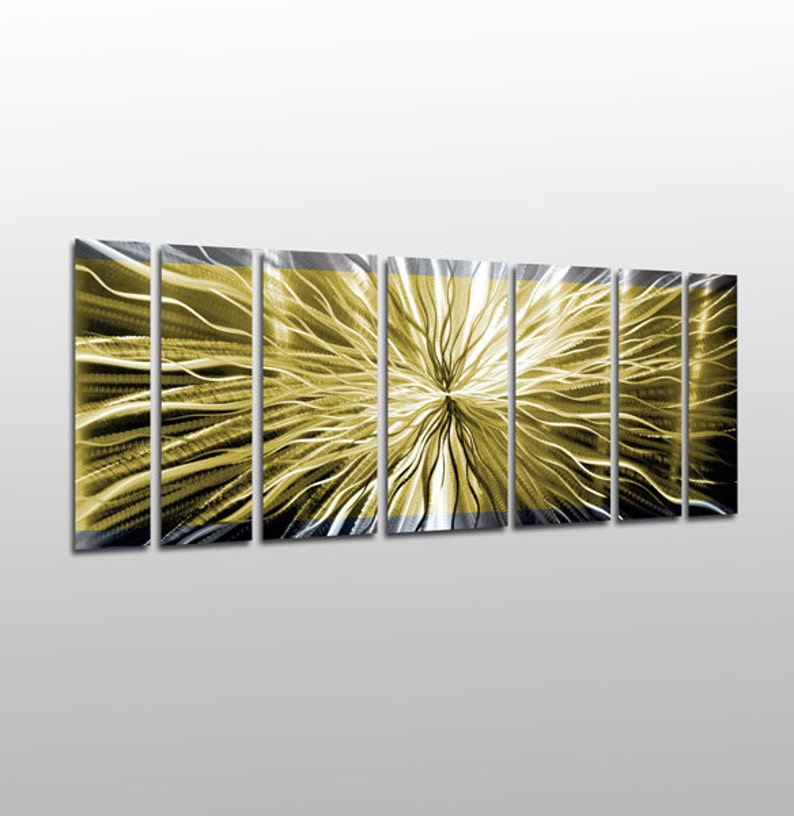 Metal Wall Art Sculpture Large Contemporary Metal Art Panels Etsy