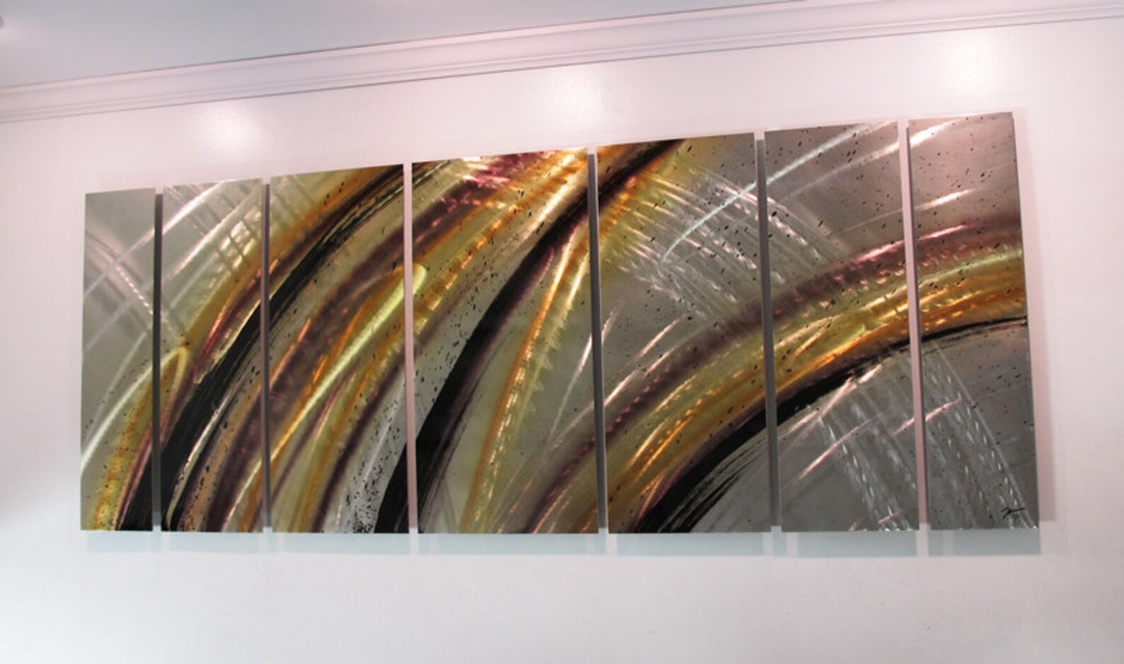 Contemporary Metal Wall Art Panels by Brian M Jones Modern Etsy