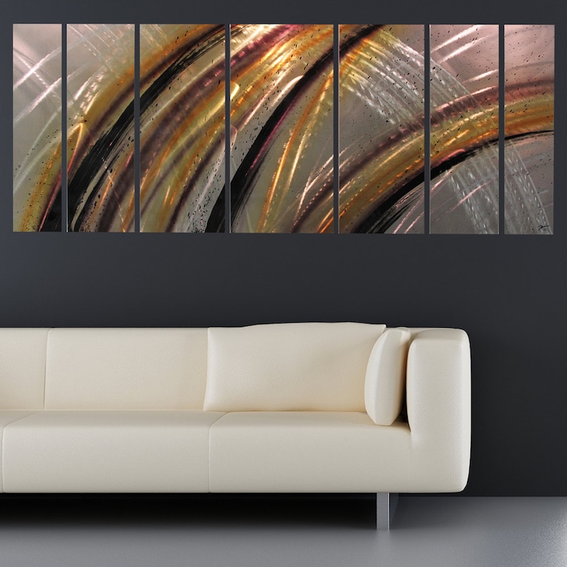 Contemporary Metal Wall Art Panels by Brian M Jones Modern Etsy