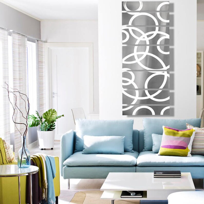 NEW Metal Wall Art Large Wall Art Panels Sculpture Modern Etsy