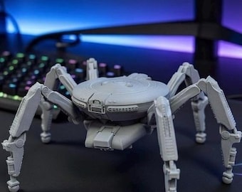 Arc Raiders The Queen Figurine | 3D Printed Robot Miniature | Gamer Desk Decor | Video Game Collectible | Gift for Gamers