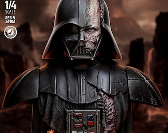 Darth Vader aus Star Wars – 3D-STL-Datei | Resin-STL-Datei | FDM-STL-Datei | Sofort-Download (STL) | Fan-Figur