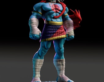 Mumm-Ra aus ThunderCats – STL-Modell für 3D-Druck mit Harzdrucker – Hochwertiges Diorama