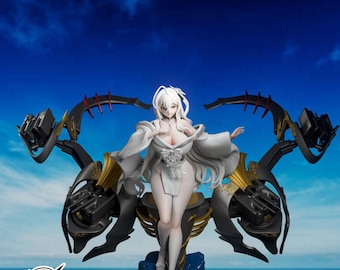 Hakuhou aus Azur Lane – Anime-Mädchenfigur (STL-Datei) | Fantasy-Heldin (3D-Druck) | Detaillierter Resin-Bausatz | Digitaler Download