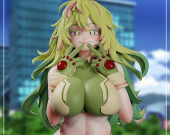 Anime Girl Figure STL File | Fantasy Heroine 3D Print Statue | Detailed Resin Garage Kit | DigitalDownload