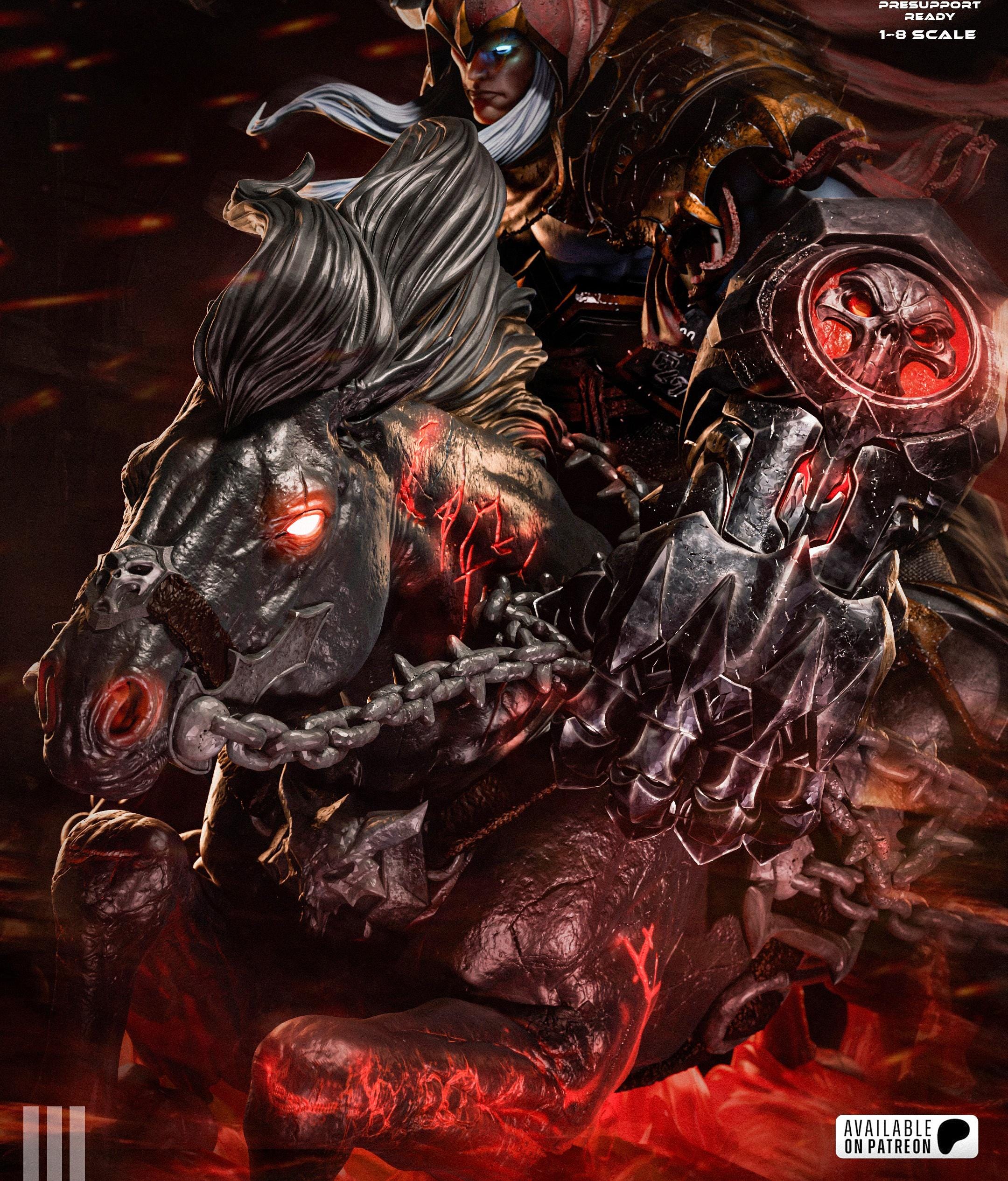 War From Darksiders - STL Model for Resin Printer Figure 3D Printing ...
