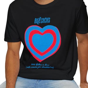 Buzzcocks „Ever Fallen In Love“-Tour-Konzert-T-Shirt, Vintage-Punkrock-Shirt, Retro-T-Shirt mit britischem Post-Punk-Musik-Grafik, Geschenk für 70er-Jahre-Bandfans
